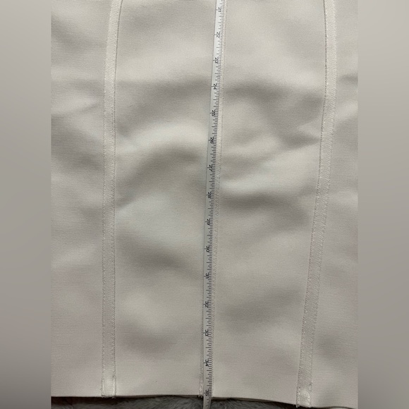 White Bandage Midi Dress - Size Small, Elegant & Flattering - Picture 9 of 12